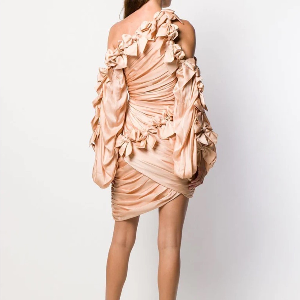 NWT Zimmermann Sabotage Bow Mini Dress - Picture 3 of 11